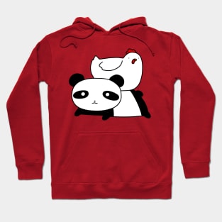 Panda and Chicken Hoodie